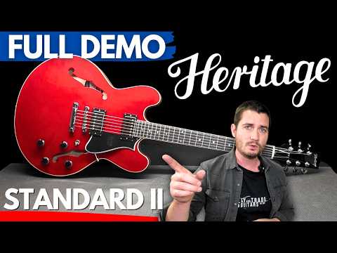 2026 Heritage Standard II H-535 - Cherry, Excellent! See Video. image 17