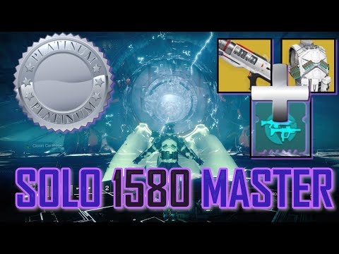 SWEET BUSINESS DESTROYS OVERLOAD'S: Solo 1580 MASTER Nightfall (PLATINUM) The GLASSWAY - Destiny 2