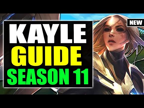 HOW TO PLAY KAYLE TOP SEASON 11 | Kayle Gameplay Guide S11 (Best Build, Runes, Playstyle)