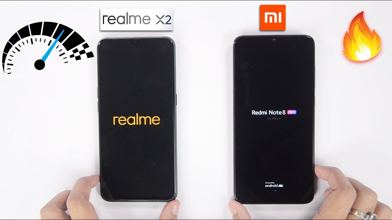 Realme X2 vs Redmi Note 8 Pro Speedtest Comparison & RAM Management
