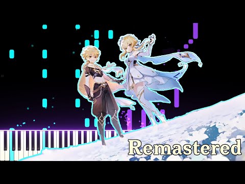 【REMASTERED】 Genshin Impact Teyvat Chapter Storyline Preview: Travail | [Piano Cover] (Synthesia)