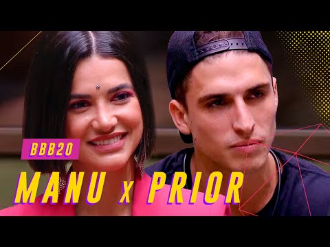 MANU GAVASSI E FELIPE PRIOR SE ENFRENTAM EM PAREDÃO HISTÓRICO💥 | BIG BROTHER BRASIL 20