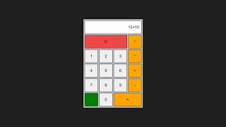 [HTML+CSS+JS] 계산기(calculator) 만들기(with grid) / 웹 코딩 / HTML 코딩