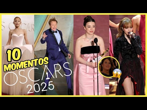 10 momentos ineditos OSCARS 2025 / Curiosidades / Ganadores / Records / ¡ANORA GANADOR!