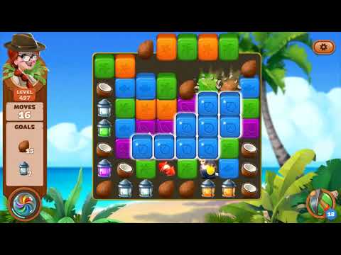 Lost Island: Blast Adventure - Level 497 (No Boosters) HD