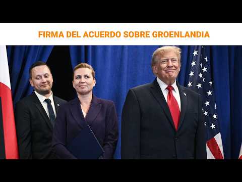 🔴 DIRECTO | Firma del acuerdo sobre Groenlandia en Nueva York | RTVE Noticias