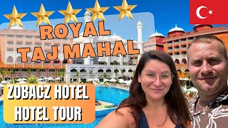 🇹🇷ROYAL TAJ MAHAL 5⭐️⭐️⭐️⭐️⭐️ Hotel All Inclusive Turcja. Riwiera Turecka. Side.