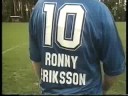 Ronny Eriksson gör fotbollsdebut, SVT Fotbollskväll 1999