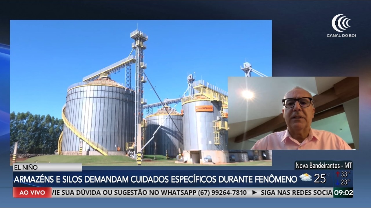 Armazéns e silos demandam cuidados específicos durante o El Niño