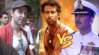 Hrithik Roshan's Must Watch Expressions When Asked About Akshay Kumar's Rustom Vs Mohenjo Daro