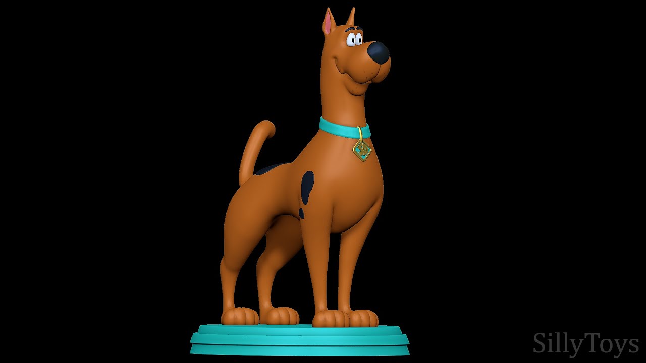 Scooby-Doo 3D Print Model