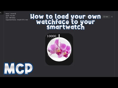 How to upload your own watchface created with Zepp Watchface Maker to your watch