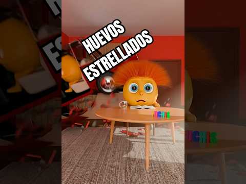 HUEVOS ESTRELLADOS #shorts #comedia #animación