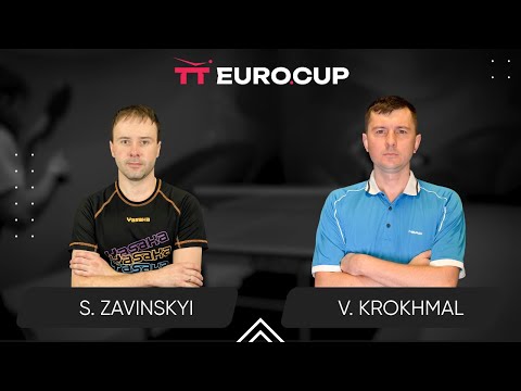 08:00 Serhii Zavinskyi - Vitalii Krokhmal 17.03.2025 TT Euro.Cup Ukraine Master. TABLE 3
