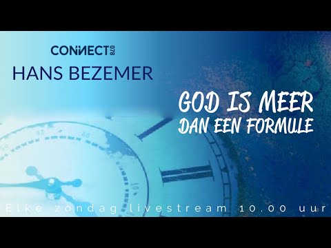 Hans Bezemer | God is meer dan een formule | 1 augustus 2021