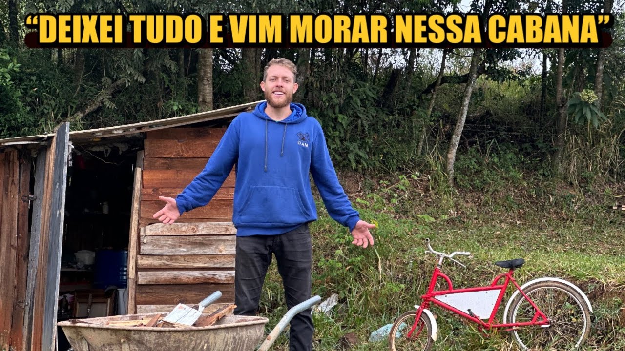 “TINHA UMA VIDA DE REI, MAS ME REALIZEI AQUI”