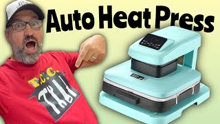 VEVOR Automatic Heat Press Review for DTF T-shirt Transfers and MORE!