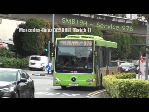 SMRT Service 976 - Mercedes-Benz OC500LE SMB19H Loud ZF