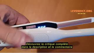 Avis sur la K&K Mini Lisseur Cheveux Court, Fer à Lisser Lisseur Boucleur Cheveux 2 en 1,Pour Cheveu