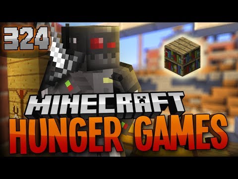 Minecraft Hunger Games: Episode 324 - My Bookshelves!