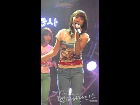 [Fancam] 090504 Taeyeon SNSD - Gee