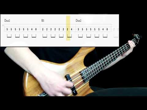 Nirvana - Come As You Are (Bass Cover) (Play Along Tabs In Video)