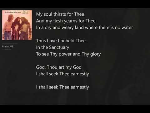 Psalm 63 - 2nd Chapter Of Acts
