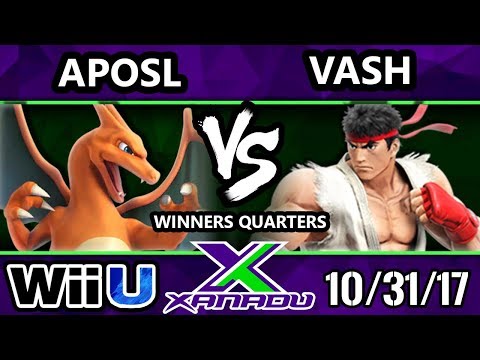 S@X 226 Smash 4 - VGBC | Aposl (Charizard) Vs. Vash (Ryu) - SSB4 Winners Quarters