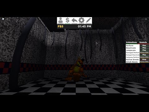 Freddy's Ultimate Roleplay - OC Creator - Withered Golden Freddy