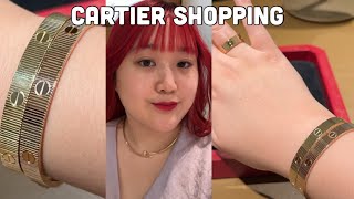 Cartier Shopping❤️✨ Cartier Love Unlimited Bracelet & Ring, Juste Un Clou Necklace
