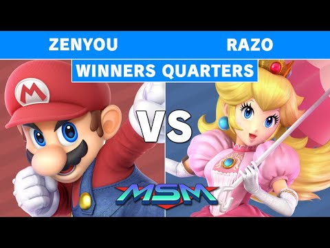 MSM 229 - Zenyou (Mario) Vs FS | Razo (Peach) Winners Quarters - Smash Ultimate