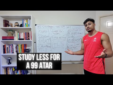 How I got a 99.70 ATAR without studying 10 hrs/day