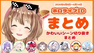 【週間まとめ #17】ホロライブID 2026/06/08-2026/06/14でのかわいいシーンまとめ【#ホロライブ切り抜き #ホロライブid #日英両字 #英語学習】