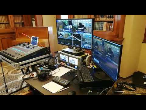 Allestimento Regia Audio e Video per diretta streaming
