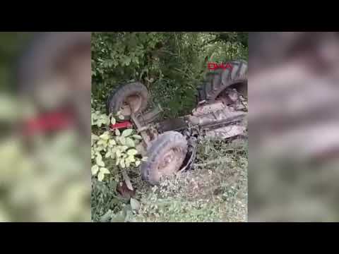Emekli müdür traktör kazasında öldü