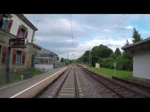 Führerstandsmitfahrt auf der S4 von Bretten nach Heilbronn