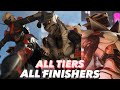 All Finishers with Loba's Mythic Skin (All Tiers) - Apex Legends [4k 60 fps]