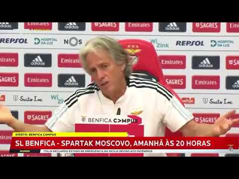 Jorge Jesus "blu blu blu blu blu"