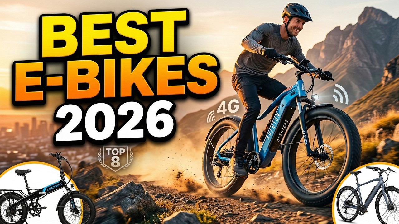 Top 8 Best Electric Bikes of 2026 for Commuting, Adventure & Fun