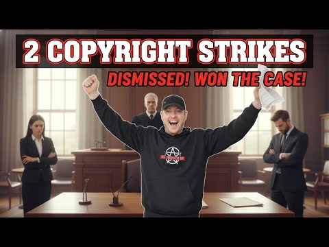 2 COPYRIGHT STRIKES… AND I WON!