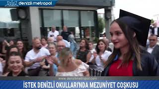 İSTEK DENİZLİ OKULLARI'NDA MEZUNİYET COŞKUSU