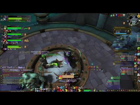 Mythic + Vault of the Wardens 8 to 10 upgrade - Necrotic, Teeming (protection warrior pov)