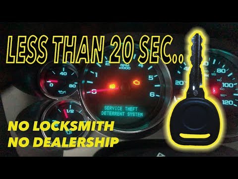 FREE How To Program Key for 2007-2013 GMC Sierra!