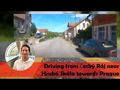 Driving from Český Ráj near Hrubá Skála towards Prague | Czech Republic (Time Lapse)