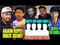 CONTROVERSY Dynamo ANGRY Reply Sid On AADI Troll Wyldfangs New TEAM Sensei Savage Troll GodLike