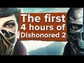 Dishonored 2 gameplay - Ian tries to sneak through the first 4 hours of the campaign