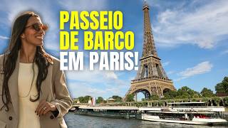 COMO É UM PASSEIO DE BARCO EM PARIS ? RIO SENA | preço, dicas e se realmente vale a pena!