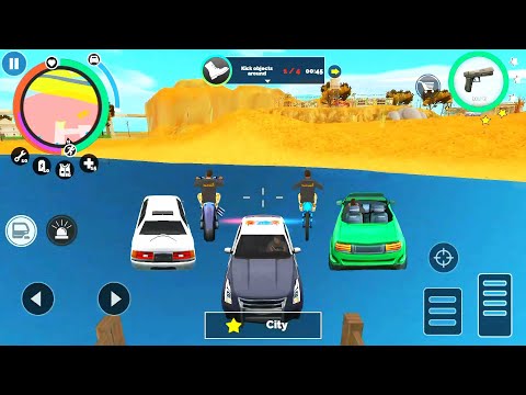 Vegas Crime Simulator (River Jumping Challenge All vehicles) | Games Kon  – HD Android Gameplay