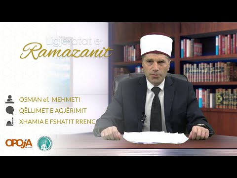 Osman ef. Mehmeti - Qëllimet e agjërimit -  2021