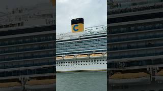 Carnival Venezia sail away! #shorts #carnivalcruise #carnivalvenezia #cruiseship #portcanaveral